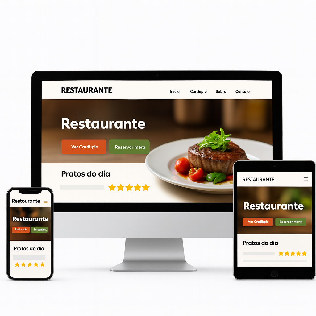 Restaurantes responsivos